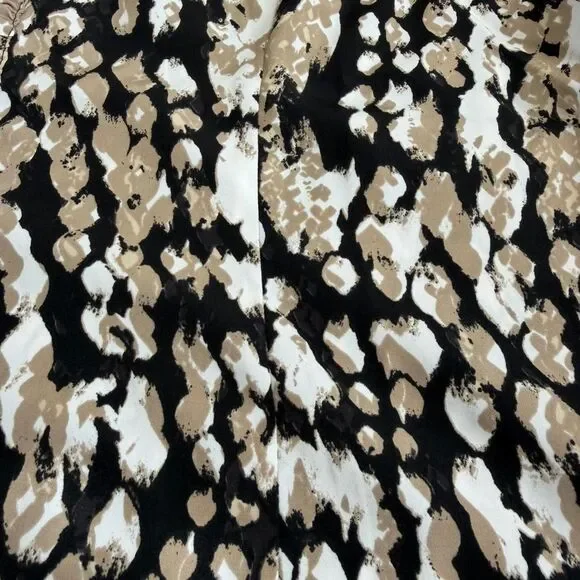 Coldwater Creek Snake Print Blouse Size M - Picture 2 of 4